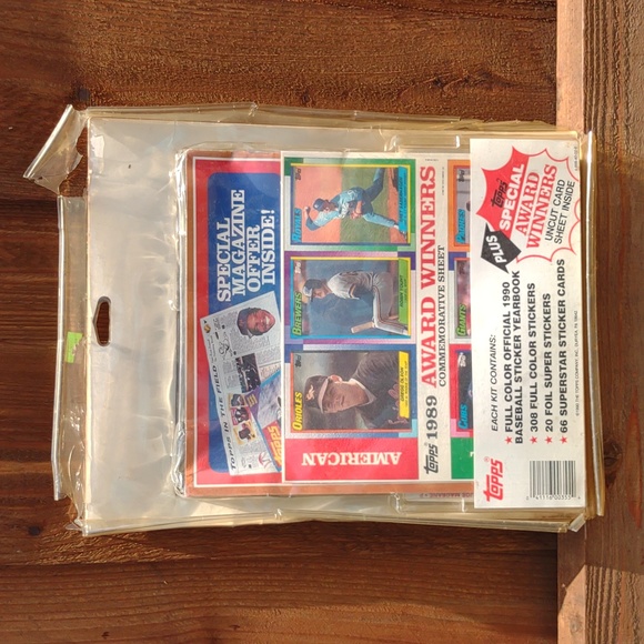 Topps Baseball Yearbook & Stickers / 1990 Complete Set - Picture 8 of 11